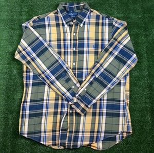 Mens XL Polo Ralph Lauren yellow and blue polo